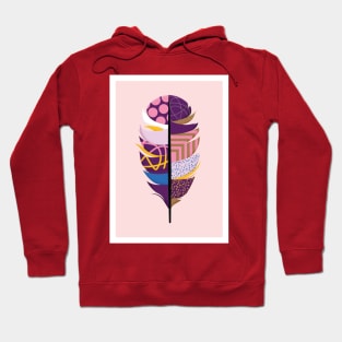 Colorful leaf Artwork Illustration Hoodie